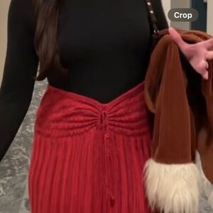 Silvia Convertible Maxi in Red Hot Combo